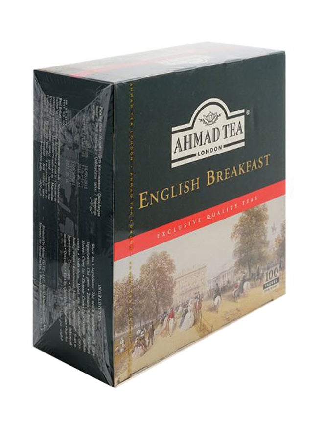 Ahmad English Breakfast Black Tea Bag 100 x 2grams - Image 1