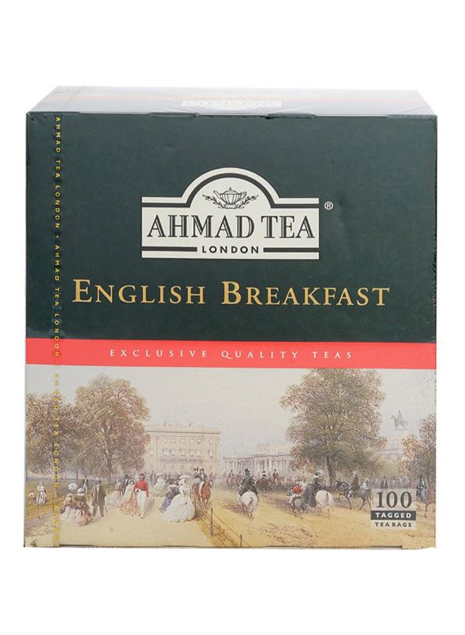 Ahmad English Breakfast Black Tea Bag 100 x 2grams - Image 2