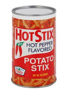 Hot Stix Hot Pepper Flavored Potato Stix 50grams