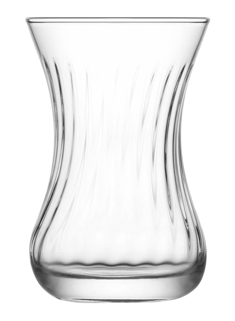 LAV 6-Piece Demet Tea Glass Set Clear 135ml - Image 1