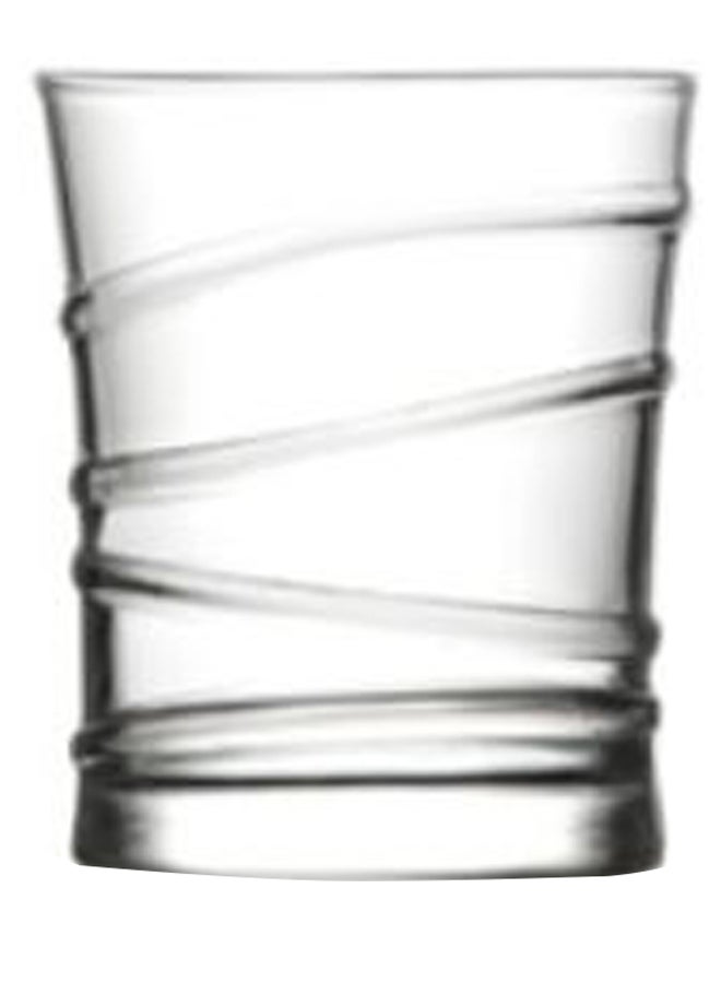 LAV 6-Piece Ring Glass Set Clear 65ml  - Image 1