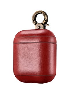Icarer Protective Carry Case For Apple AirPods Red  - Image 1