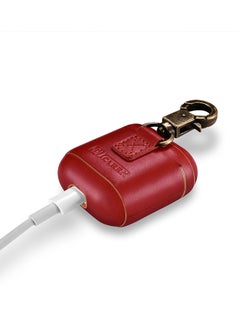 Icarer Protective Carry Case For Apple AirPods Red  - Image 3