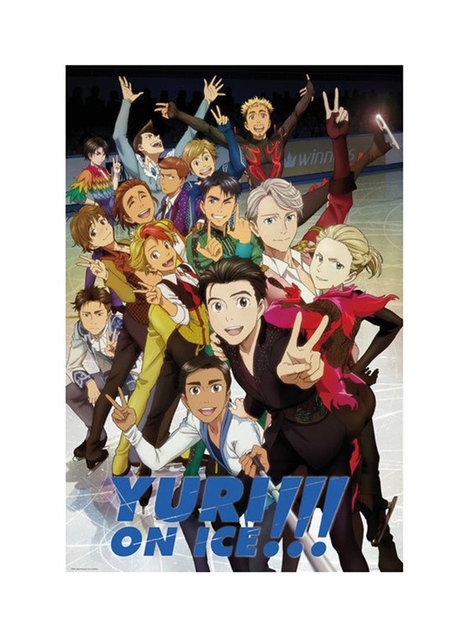 Yuri On Ice Poster Multicolour 91.5cm