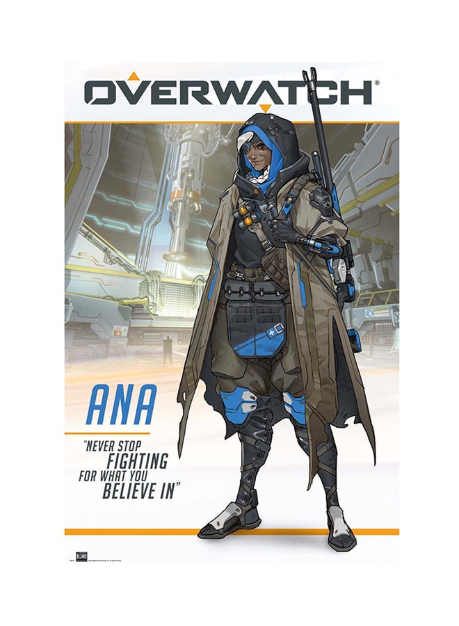 Overwatch Poster Multicolour 91.5cm