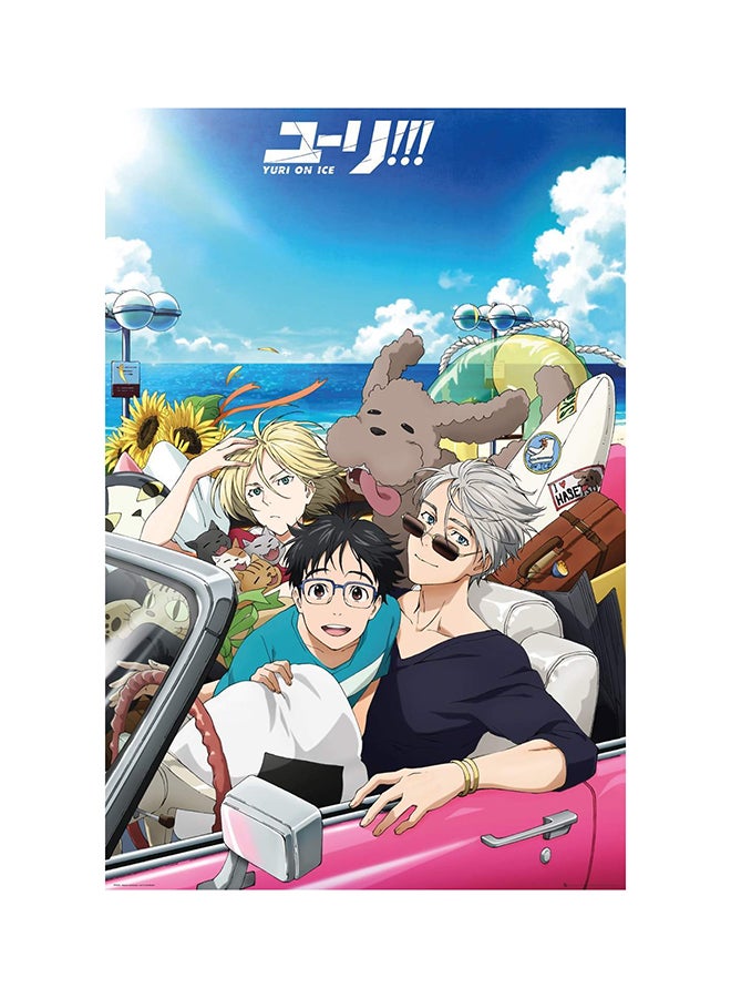 Yuri On Ice Poster Multicolour 91.5cm