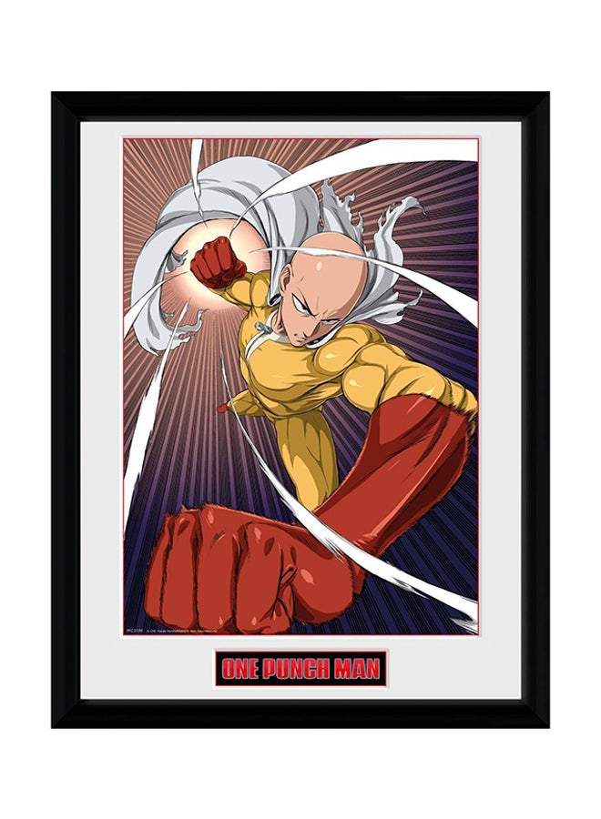 جي بي آي ملصق بتصميم مسلسل "One Punch Man" متعدد الألوان 91.5سم 