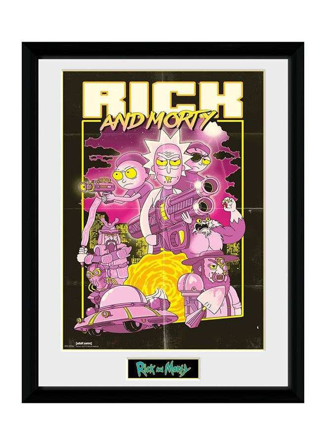Rick And Morty Poster Multicolour 91.5cm