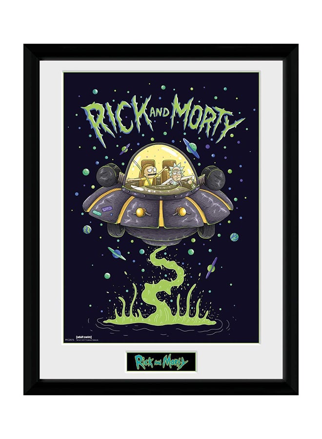 Rick And Morty Poster Multicolour 91.5cm
