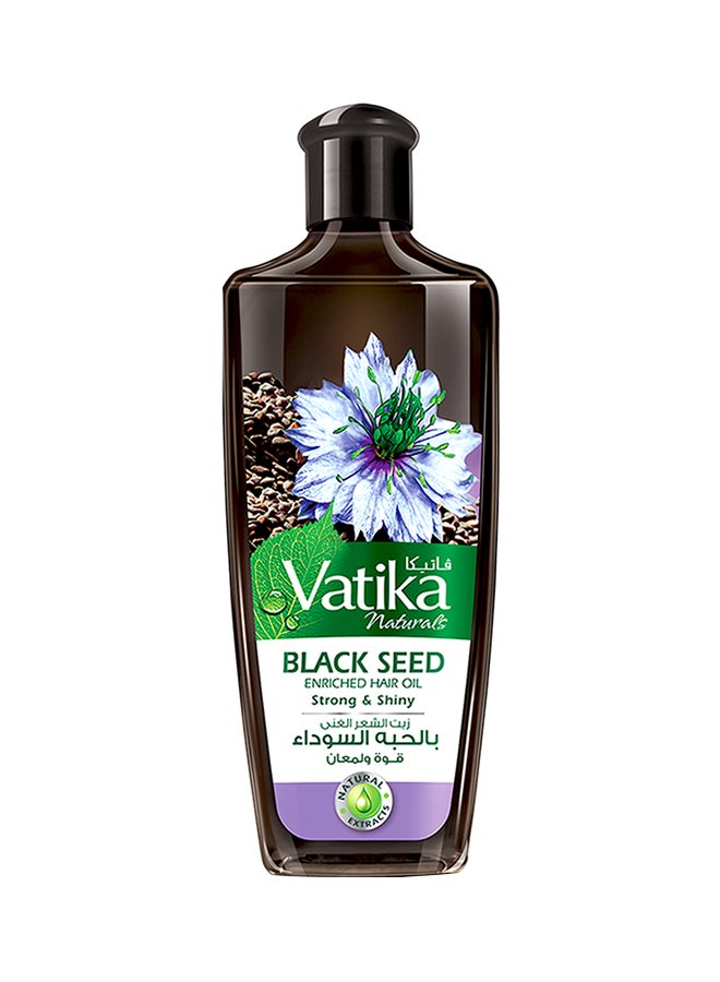 زيت الشعر الغني بخلاصة البذور السوداء الطبيعية 200ملليلتر