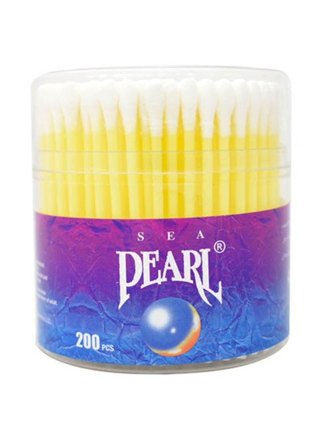 200-Piece Pearl Cotton Buds 200grams