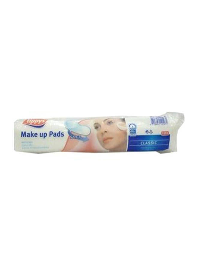 120-Piece Classic Make Up Pads 120grams
