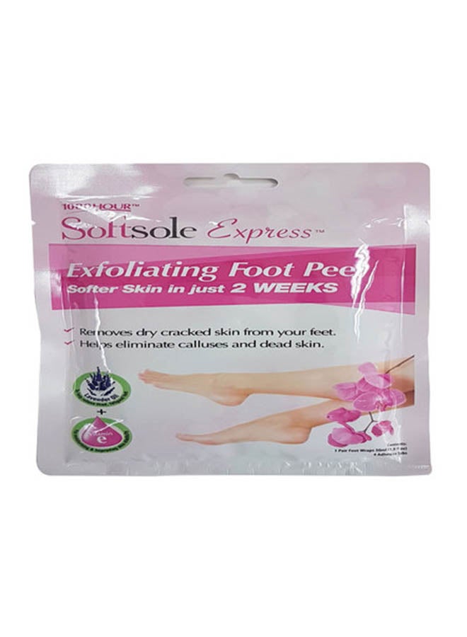 1000Hour - Softsole Express Exfoliating Foot Peel 4grams - Image 1