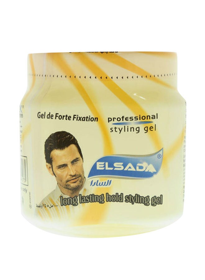 Elsada - El Sada Yellow Professional Styling Gel 1Liters - Image 1