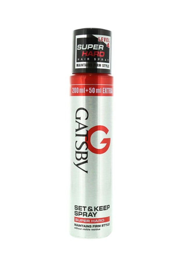 GATSBY - Supreme Hold Hair Spray 250ml - Image 1