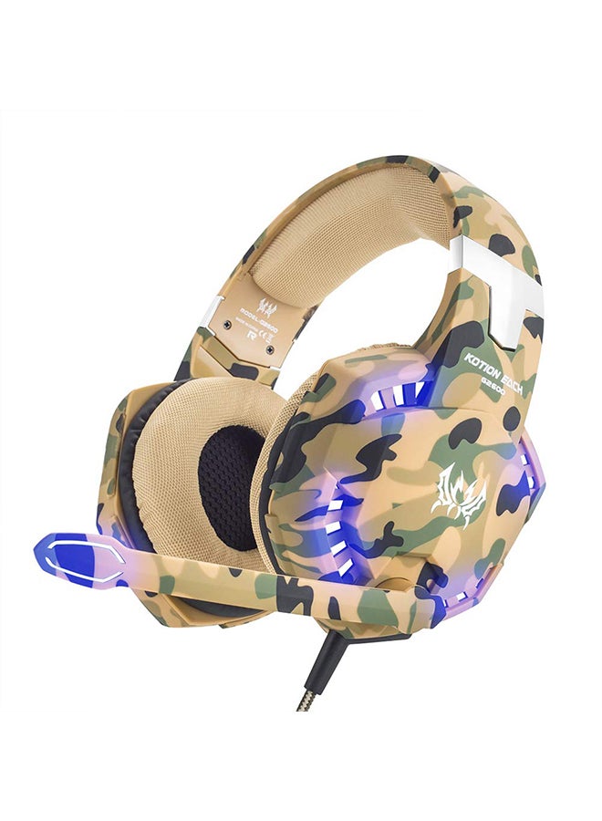 KOTION EACH G2600 Gaming Headphone With Mic And LED - Image 2