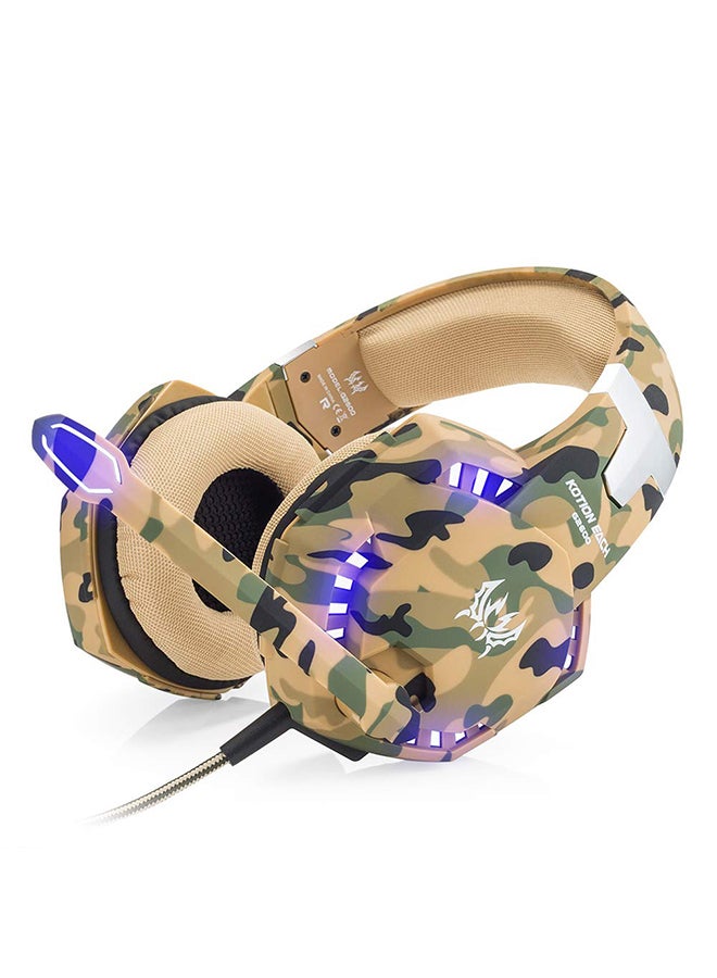 KOTION EACH G2600 Gaming Headphone With Mic And LED - Image 4