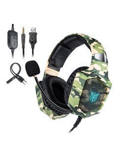 Stereo Over-Ear Gaming Wired Headphone With Microphone  For PS4/PS5/XOne/XSeries/NSwitch/PC