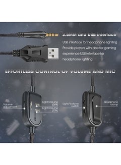 onikuma Stereo Over-Ear Gaming Headphone With Microphone  For PS4/PS5/XOne/XSeries/NSwitch/PC  - Image 3