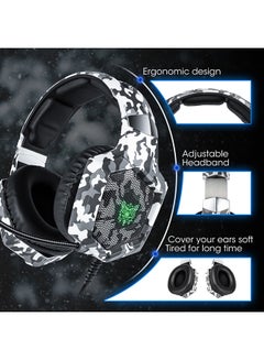 onikuma Stereo Over-Ear Gaming Headphone With Microphone  For PS4/PS5/XOne/XSeries/NSwitch/PC  - Image 2