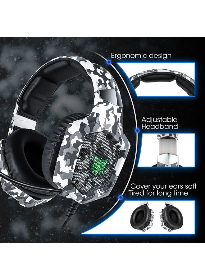 Stereo Over-Ear Gaming Headphone With Microphone  For PS4/PS5/XOne/XSeries/NSwitch/PC