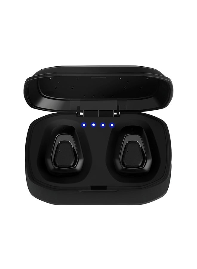 Generic Bluetooth Wireless In-Ear Music Earphones With Mic Black  - Image 2