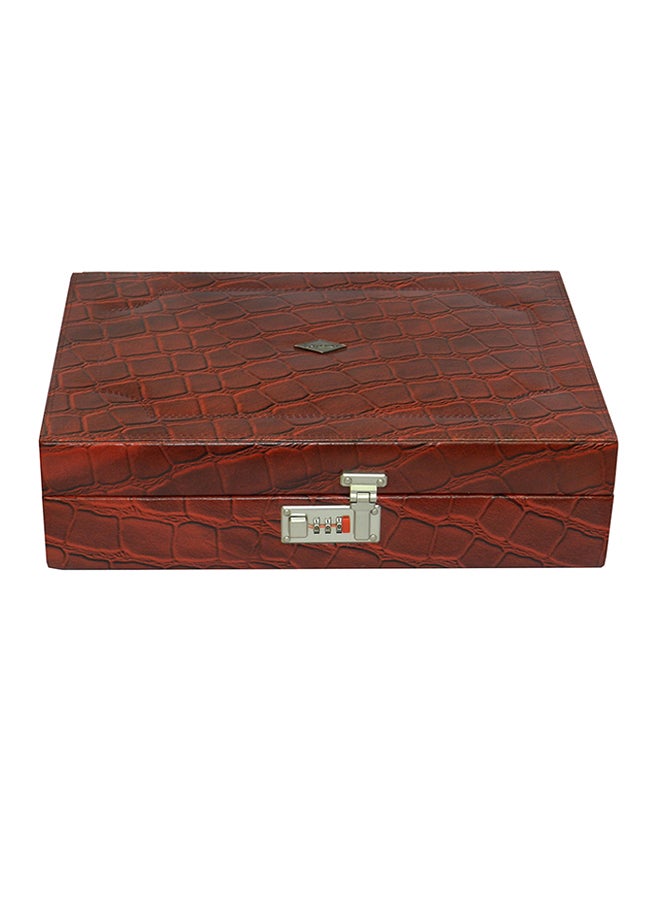 LAVERI LEATHER - unisex Watch Organiser - Image 1