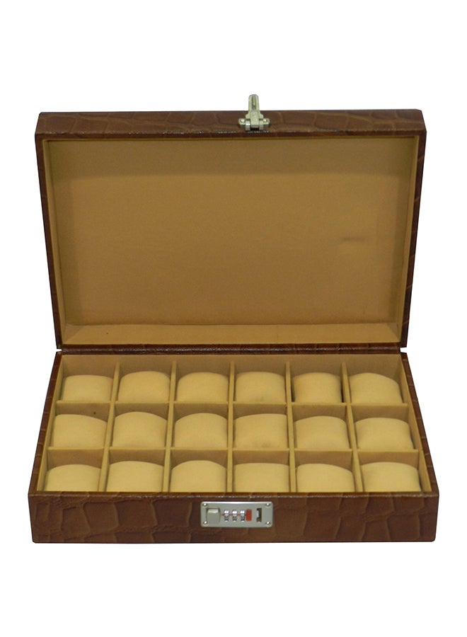 LAVERI LEATHER unisex Watch Organiser - Image 2