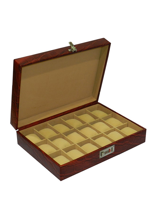 LAVERI LEATHER - unisex Watch Organiser - Image 1