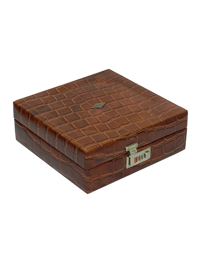LAVERI LEATHER - unisex Watch Organiser - Image 1