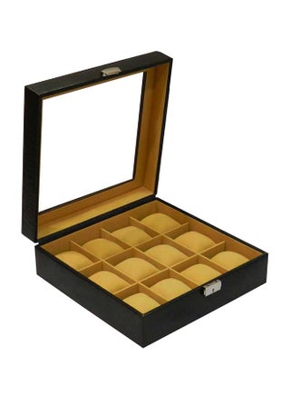 unisex Watch Organiser With Glass Top - v1562849184/N27551049A_1