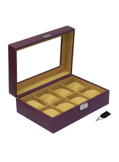 unisex Watch Organiser With Glass Top