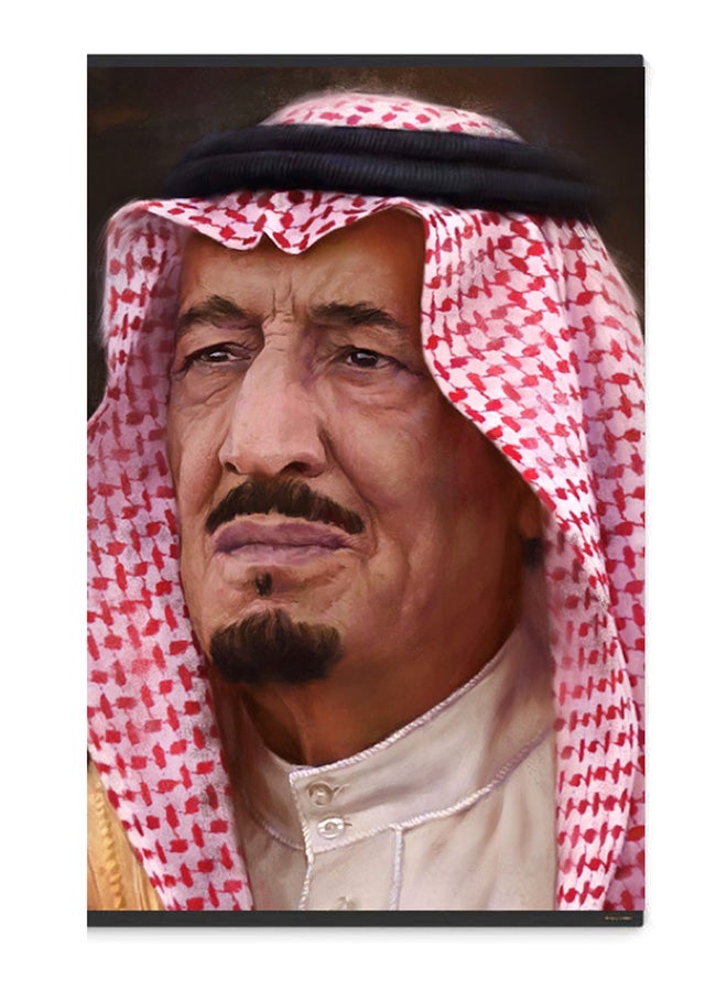 Atiq Framed Canvas Wall Painting Multicolour 40x60centimeter - Image 1