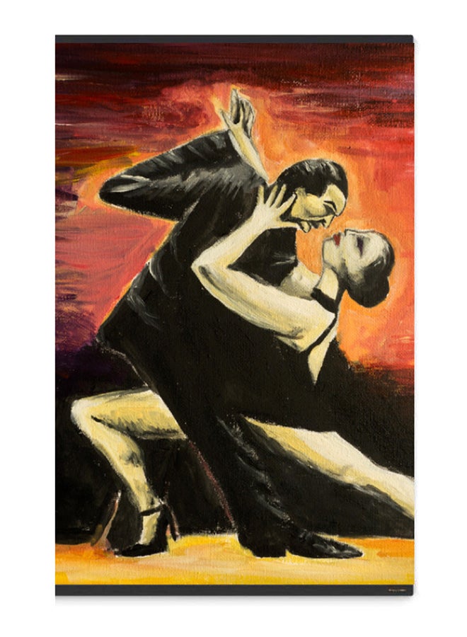 Atiq Framed Canvas Wall Painting Multicolour 40x60cm - Image 1