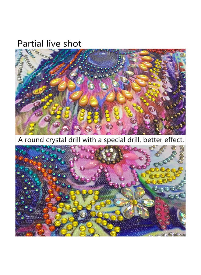 DIY 5D Needlework Crystal Diamond Painting Multicolour 30x40centimeter  - Image 3