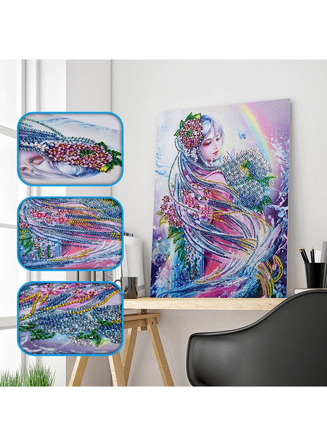 DIY 5D Needlework Crystal Diamond Painting Multicolour 30x40centimeter  - Image 5