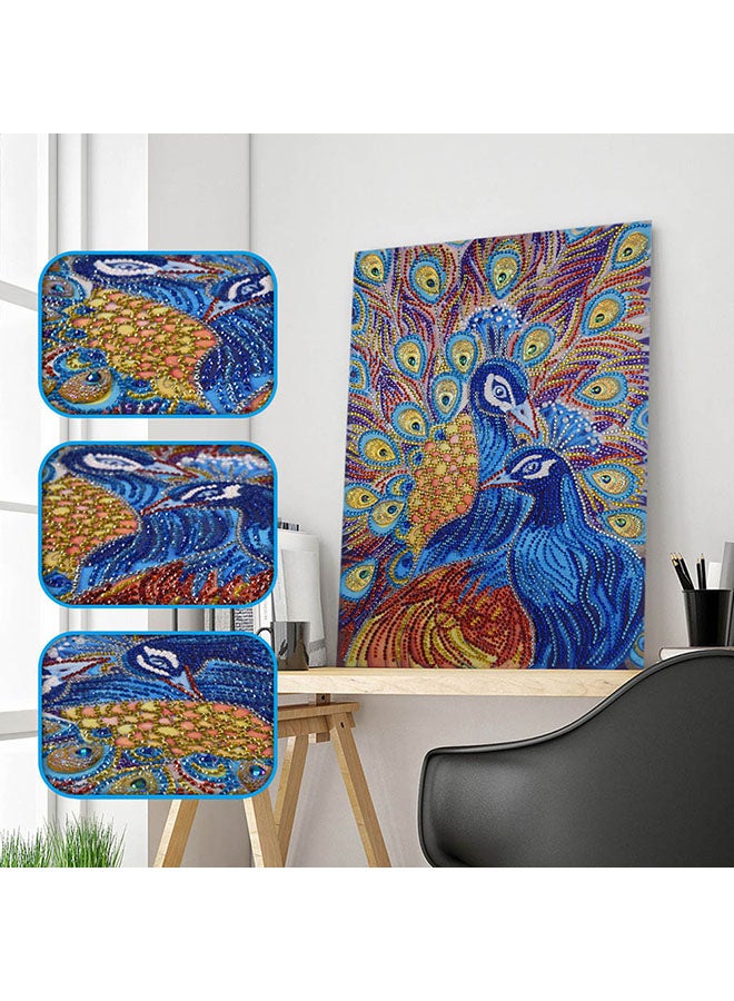 لوحة تطريز بخرز لامع 5D متعدد الألوان 30x40Ø³Ù†ØªÙŠÙ…ØªØ±  - Image 2