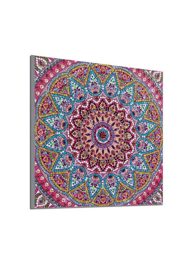 DIY 5D Needlework Crystal Diamond Painting Multicolour 25x25centimeter  - Image 2