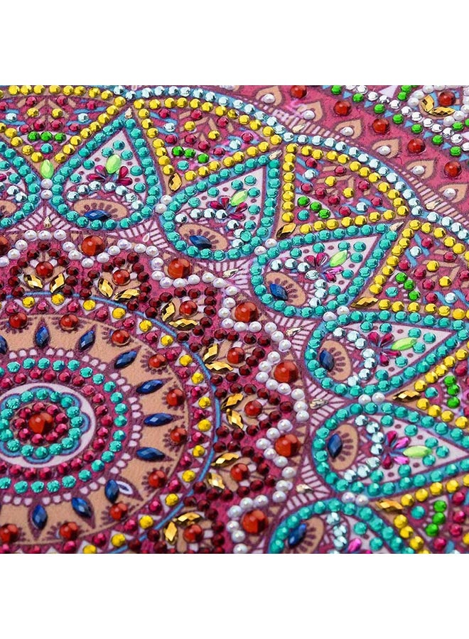 DIY 5D Needlework Crystal Diamond Painting Multicolour 25x25centimeter  - Image 3