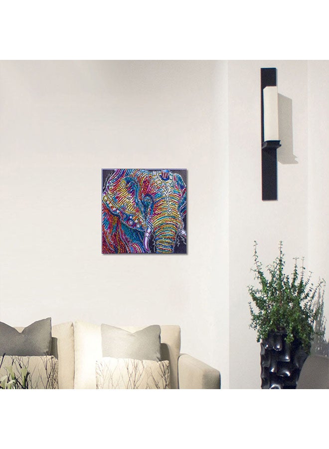 DIY 5D Needlework Crystal Diamond Painting Multicolour 25x25cm  - Image 4