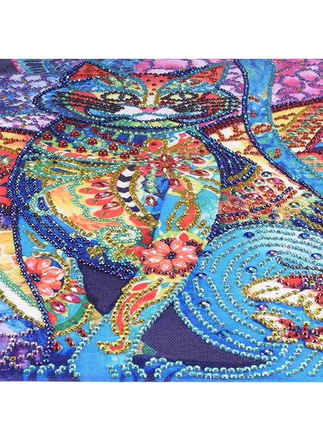 DIY 5D Needlework Crystal Diamond Painting Multicolour 30x40centimeter  - Image 4