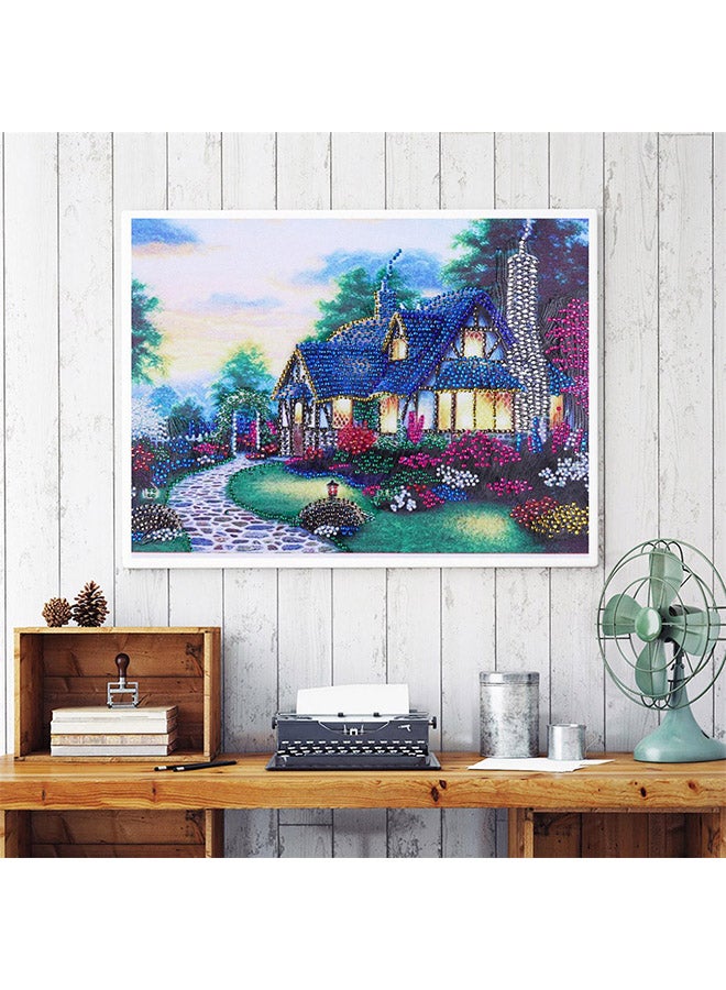 DIY 5D Needlework Crystal Diamond Painting Multicolour 30x40centimeter  - Image 3