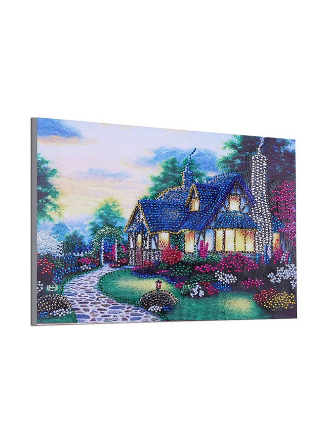 DIY 5D Needlework Crystal Diamond Painting Multicolour 30x40centimeter  - Image 5