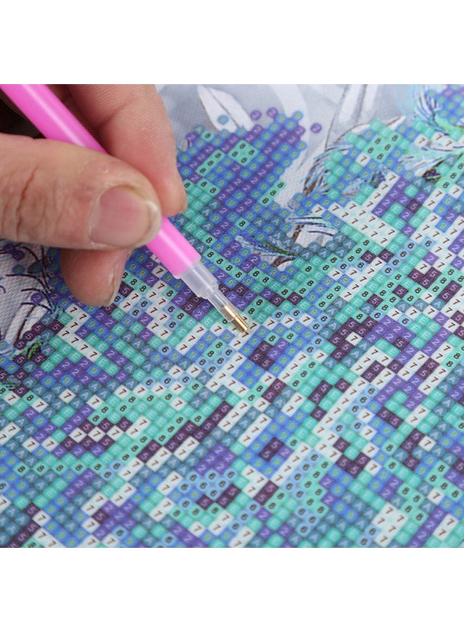 DIY 5D Needlework Crystal Diamond Painting Multicolour  - Image 4