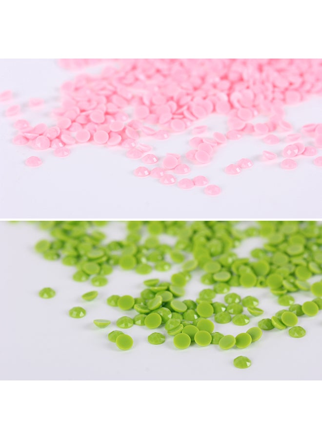 DIY 5D Needlework Crystal Diamond Painting Multicolour  - Image 5
