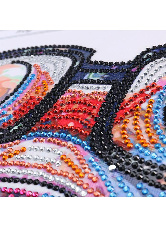 DIY 5D Needlework Crystal Diamond Painting Multicolour 25x30centimeter  - Image 2
