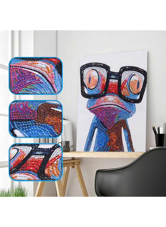 DIY 5D Needlework Crystal Diamond Painting Multicolour 25x30centimeter  - Image 4