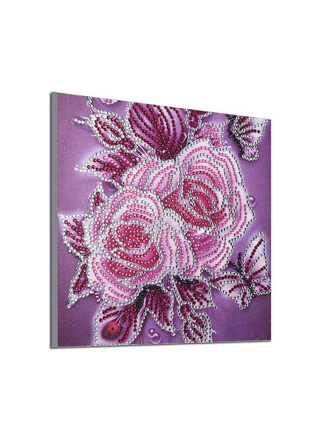 DIY 5D Needlework Crystal Diamond Painting Multicolour 25x25cm  - Image 5