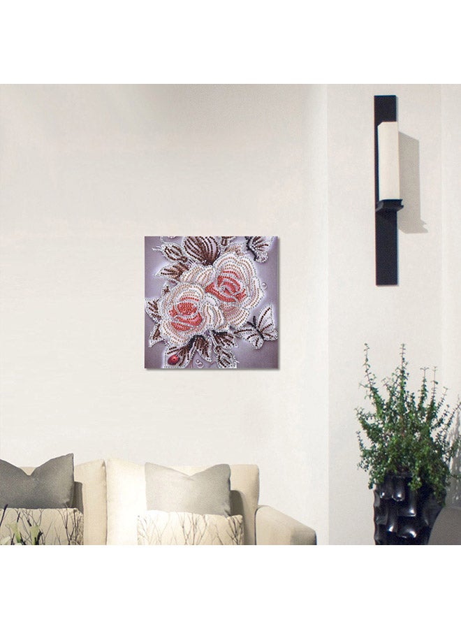 DIY 5D Needlework Crystal Diamond Painting Multicolour 25x25centimeter  - Image 5