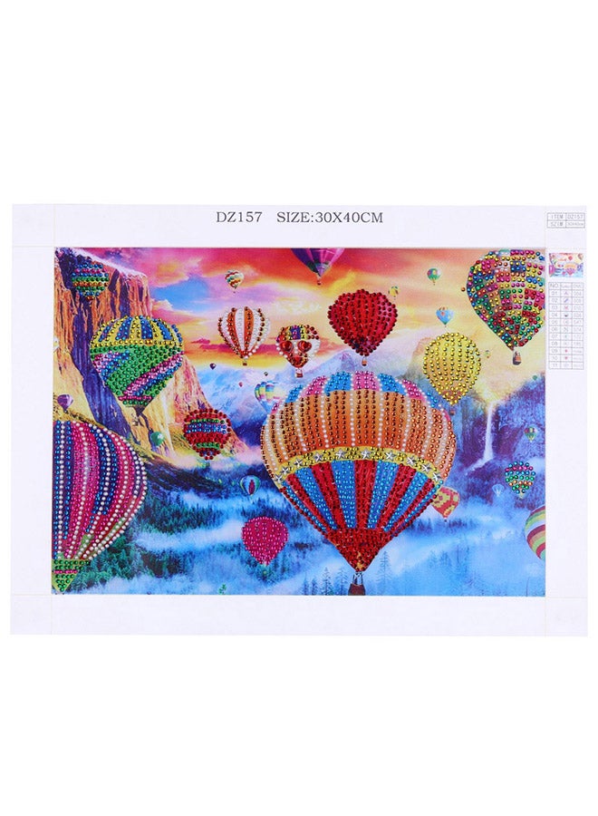 DIY 5D Needlework Crystal Diamond Painting Multicolour 30x40centimeter  - Image 1